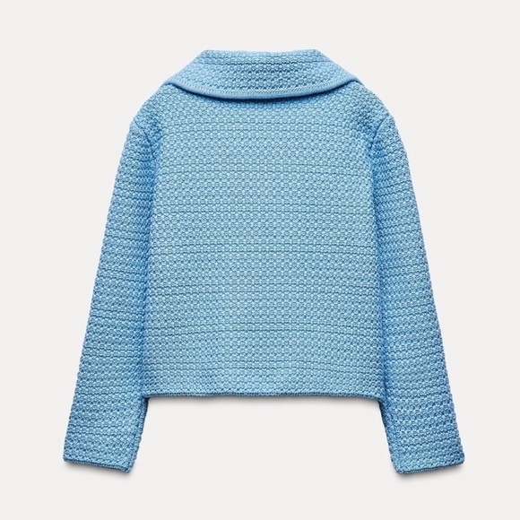 ZARA Collared Button Down Cardigan/Jacket - Picture 3 of 11